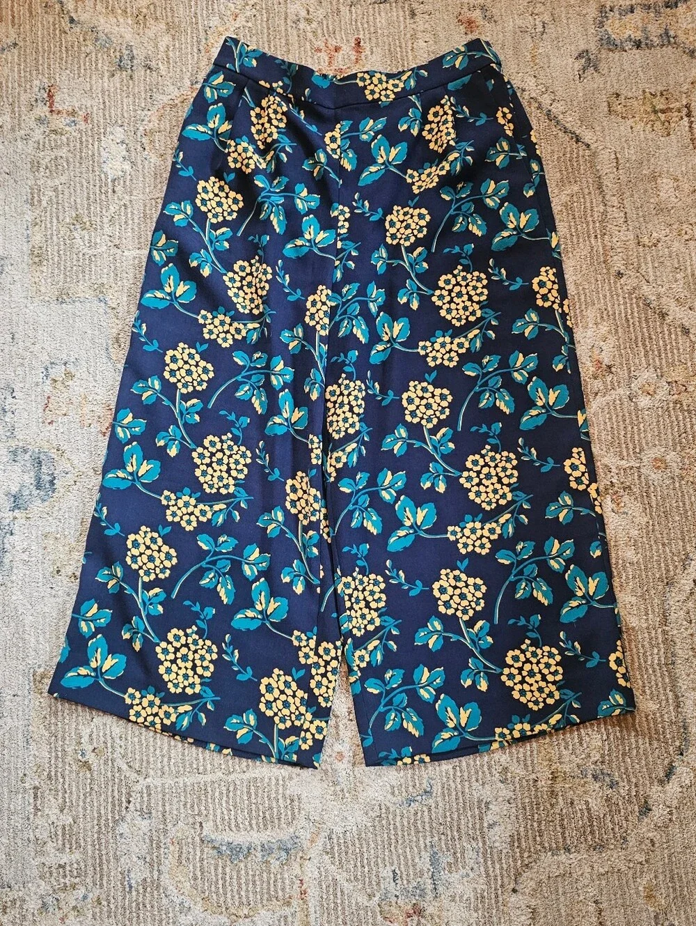 J. Crew Wide Leg Pull On Pants. Sz 12 With 24